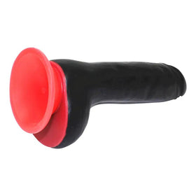 Simon Candy Silicona Realista Con Base Ventosa Color Negro by BESEXY