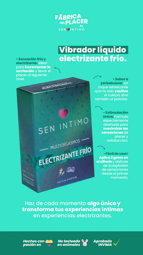 Sen Gel Electroestimulante Frío Para Uso Íntimo 5 Ml by lamoresex