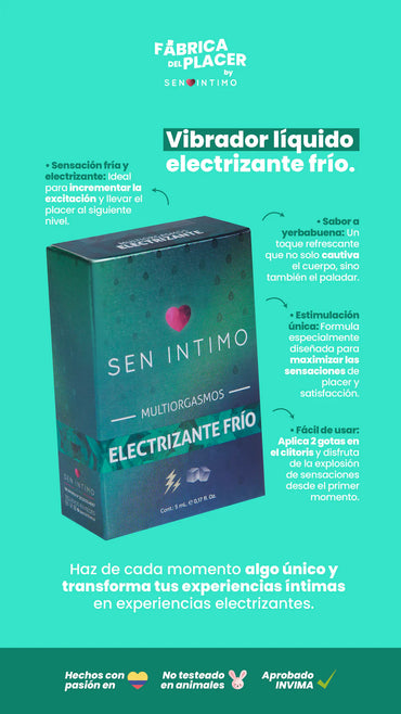 SEN INTIMO MULTIORGASMOS ELECTRIZANTE FRIO