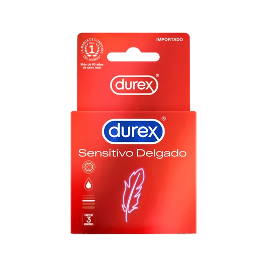 CONDONES TODAY SENSITIVO DELGADO X3