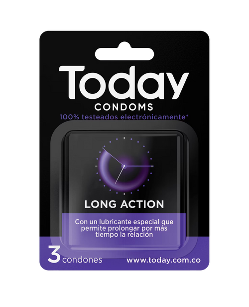 CONDONES TODAY LONG ACTION X3