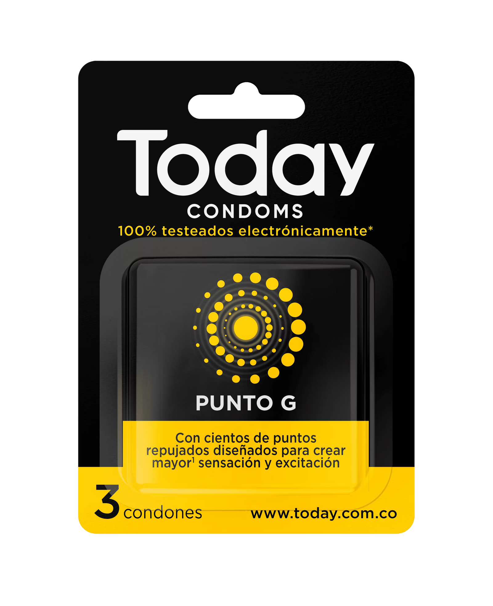 Today Látex Punto G X3 Condones Con Puntos Repujados Texturizados by lamoresex