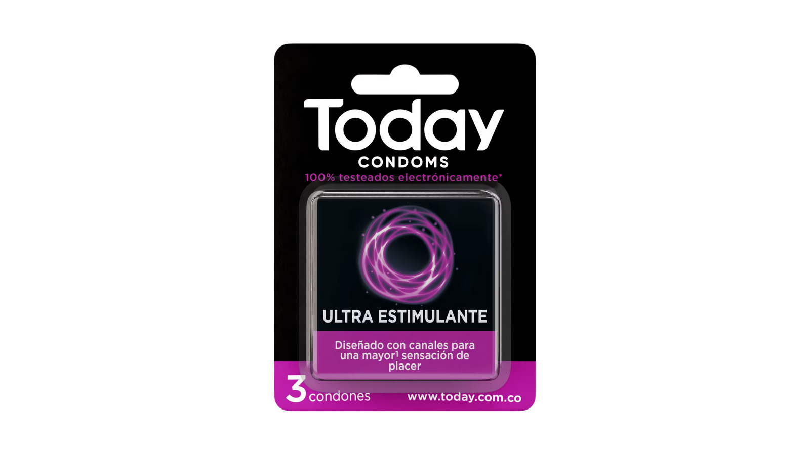 Today Ultra Estimulante Látex Canales Para Mayor Sensación X3 by lamoresex