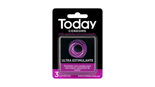 CONDONES TODAY ULTRA ESTIMULANTE X3