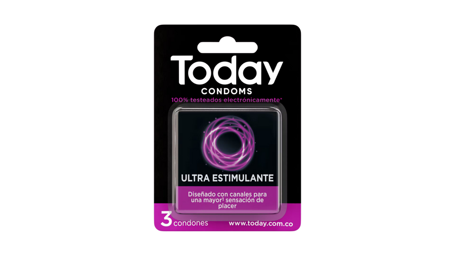 Today Ultra Estimulante Látex Canales Para Mayor Sensación X3 by lamoresex