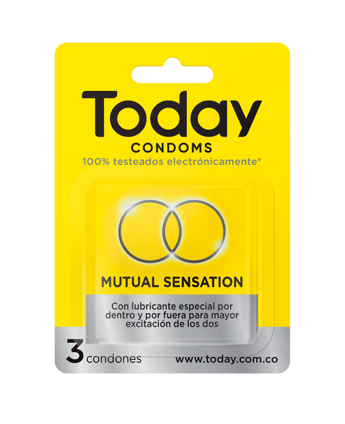 CONDONES TODAY MUTUAL SENSATION X3