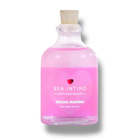 Sen Intimo Aceite De Masaje Con Efecto Tibio Base Acuosa 60 Ml by lamoresex