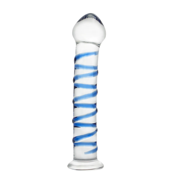 Dispositivo De Vidrio Ultravioleta Con Estrías 3D No Tóxico by SEXGLASS