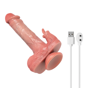 Andy Silicona Doble Pared Control Remoto 9 Modos Vibración y Empuje by KISSME LOVE