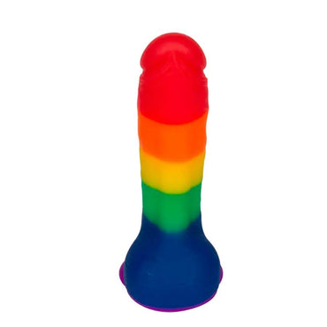 Real Pride Dispositivo De Inserción Multicolor Con Ventosa 15.4 Cm by BESEXY
