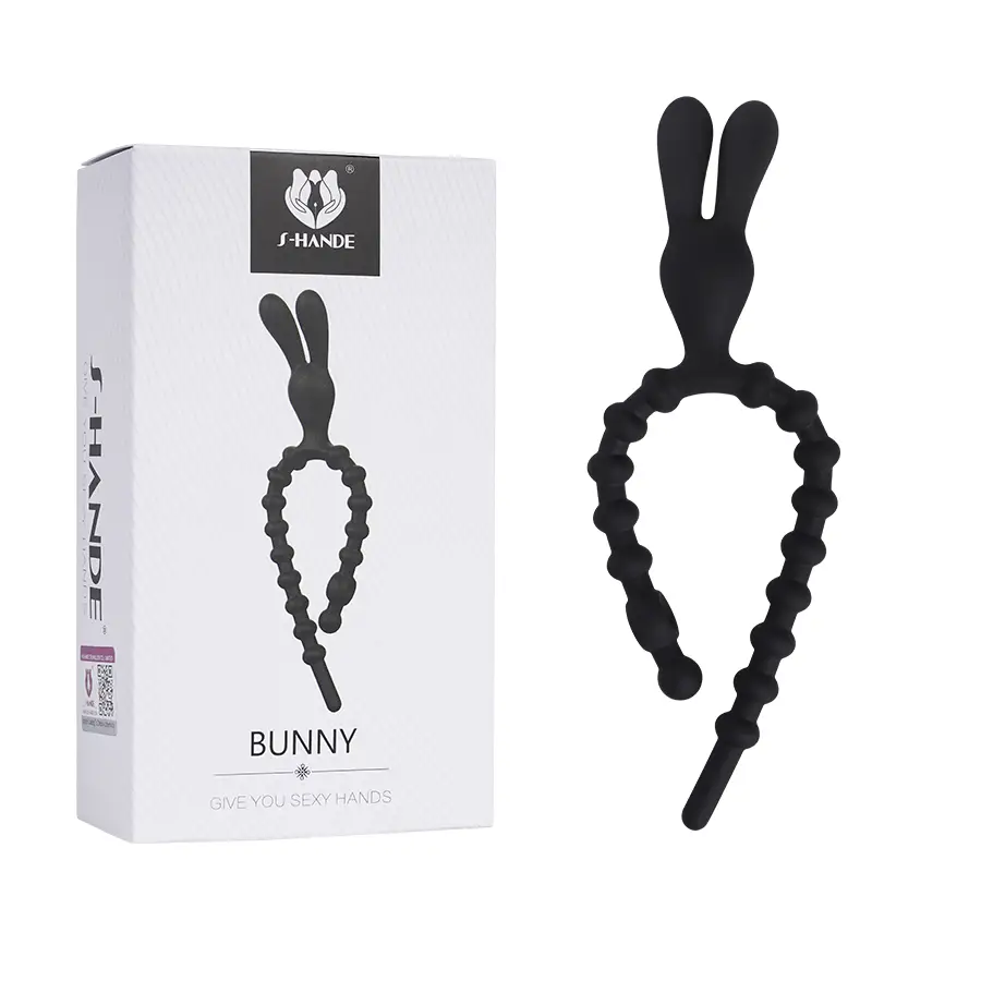 Bunny Anillo Íntimo Ajustable Con Nódulos Sin Ftalatos by SHANDE