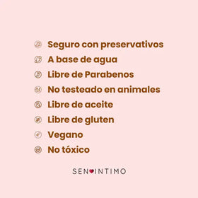 Lubricante Íntimo Caliente con Sabor Tropical 30 ml – Sen Íntimo by SEXSHOPLAMORE