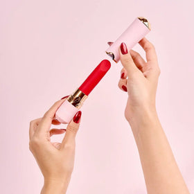 Lolly Labial Silicona En Forma De Barra Discreta Con Motor Potente by lamoresex
