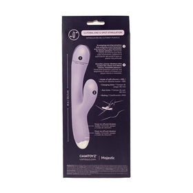 Vibrador Rabbit con sensación de calor Dona Camtoyz by SEXSHOPLAMORE