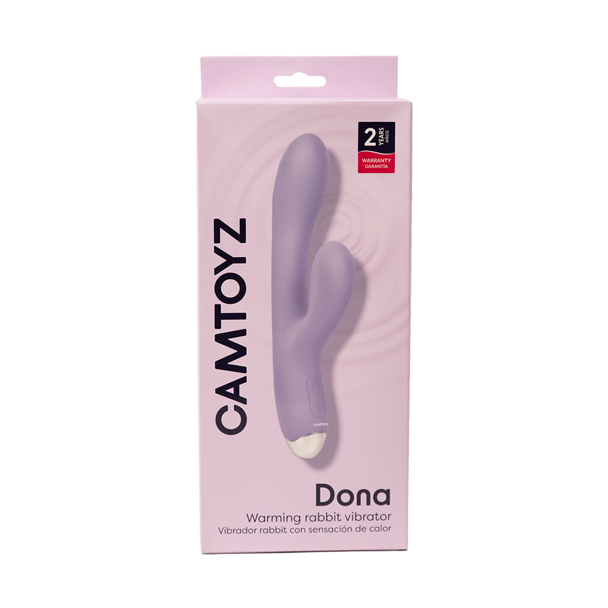 Vibrador Rabbit con sensación de calor Dona Camtoyz by SEXSHOPLAMORE