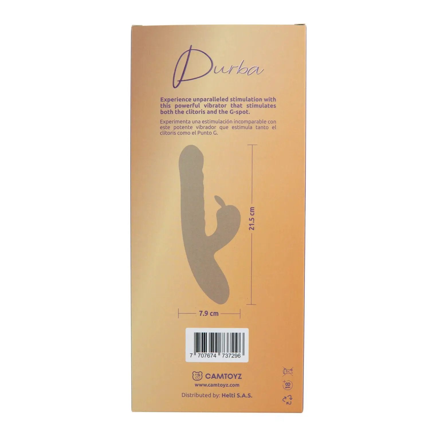 Vibrador Durba Camtoyz by SEXSHOPLAMORE