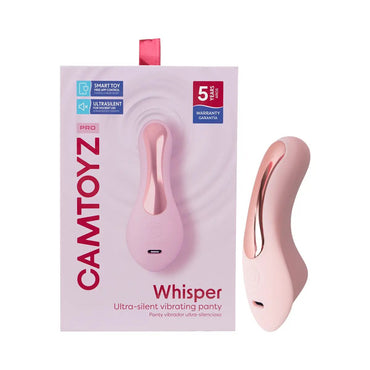 Whisper Panty Vibrador con APP Camtoyz by lamoresex