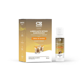 Elixir Lubricante Sabor Whisky Crema Base Agua Calor Suave by Elixir
