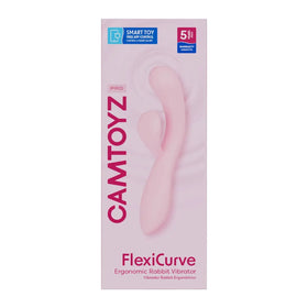 FlexiCurve Vibrador Rabbit Ergonómico con App Camtoyz by SEXSHOPLAMORE