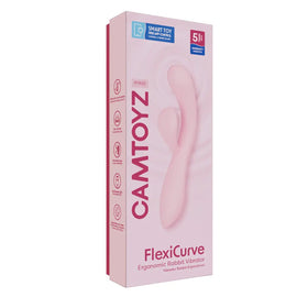 FlexiCurve Vibrador Rabbit Ergonómico con App Camtoyz by SEXSHOPLAMORE