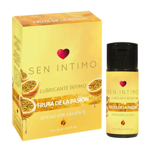 Lubricante Íntimo Caliente con Sabor a Maracuyá 30 ml – Sen Íntimo