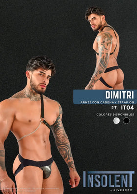 Dimitri Cadena Suspensorio Material Elástico y Cadenas Metálicas by lamoresex