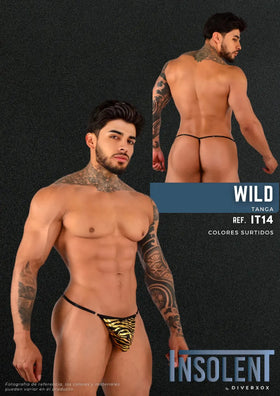 Tanga Wild En Microfibra Suave Y Elástica Con Ajuste Corporal by lamoresex