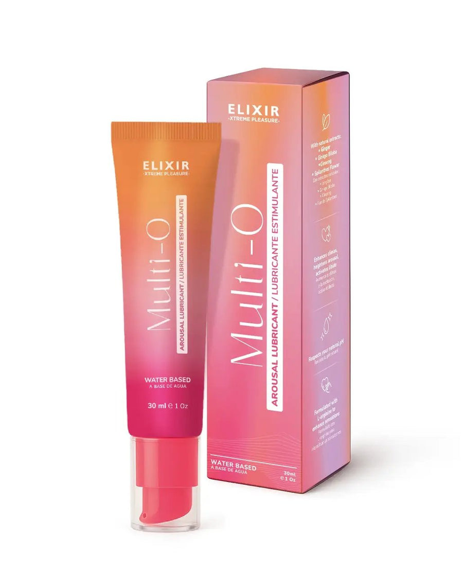 Multi O Elixir Gel Lubricante Íntimo Estimulante para Parejas by Elixir