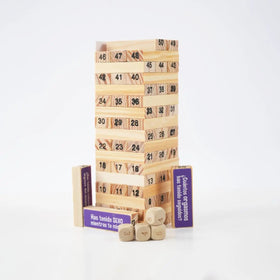 Juego De Mesa Jenga De Madera Con Desafíos Para Parejas by lamoresex