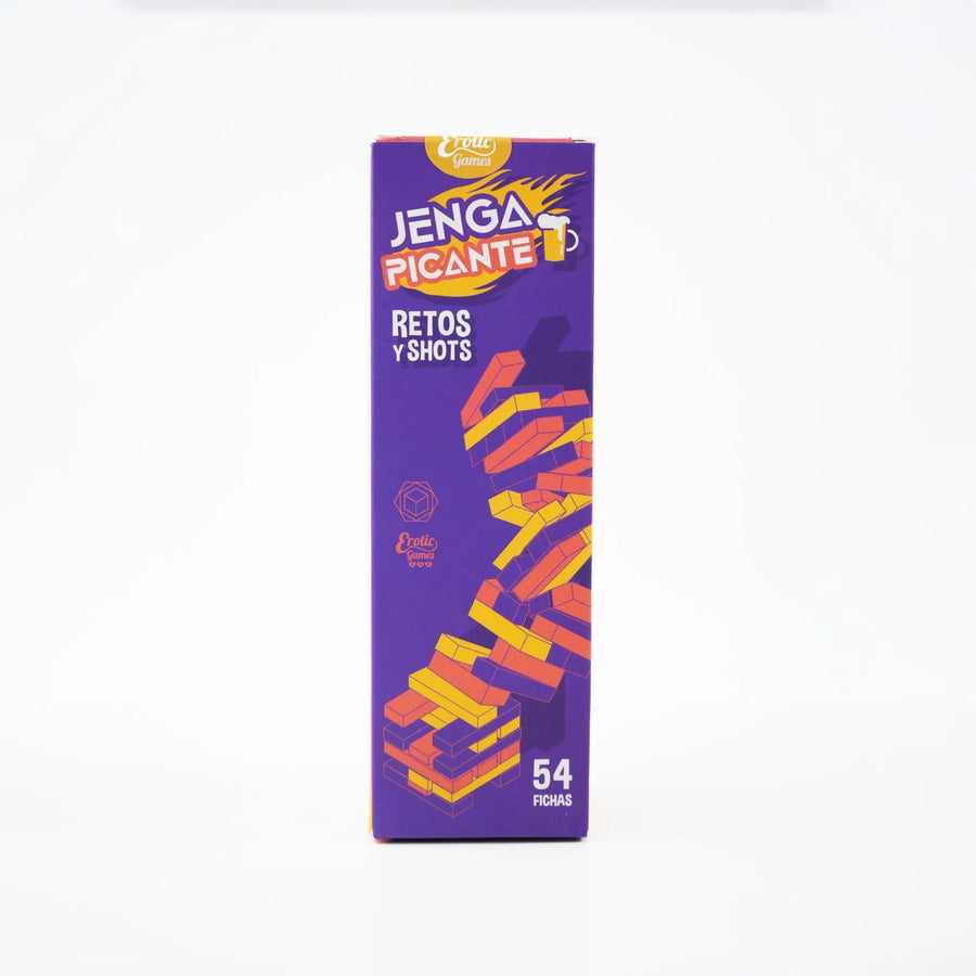 Juego De Mesa Jenga De Madera Con Desafíos Para Parejas by lamoresex