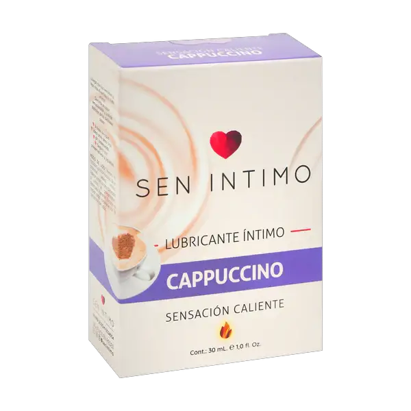 Lubricante Íntimo Caliente Cappuccino 30ml - Sen Íntimo by lamoresex