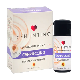 Lubricante Íntimo Caliente Cappuccino 30ml - Sen Íntimo by lamoresex