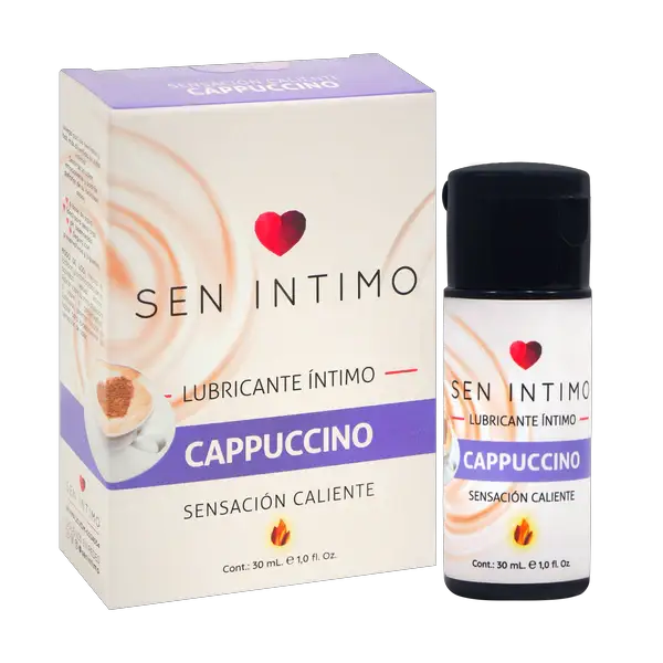 Lubricante Íntimo Caliente Cappuccino 30ml - Sen Íntimo by lamoresex
