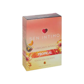 Lubricante Íntimo Caliente con Sabor Tropical 30 ml – Sen Íntimo by SEXSHOPLAMORE