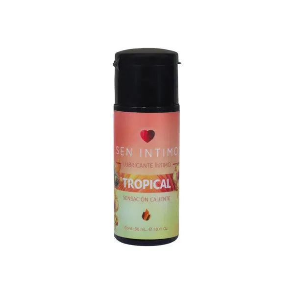 Lubricante Íntimo Caliente con Sabor Tropical 30 ml – Sen Íntimo by SEXSHOPLAMORE
