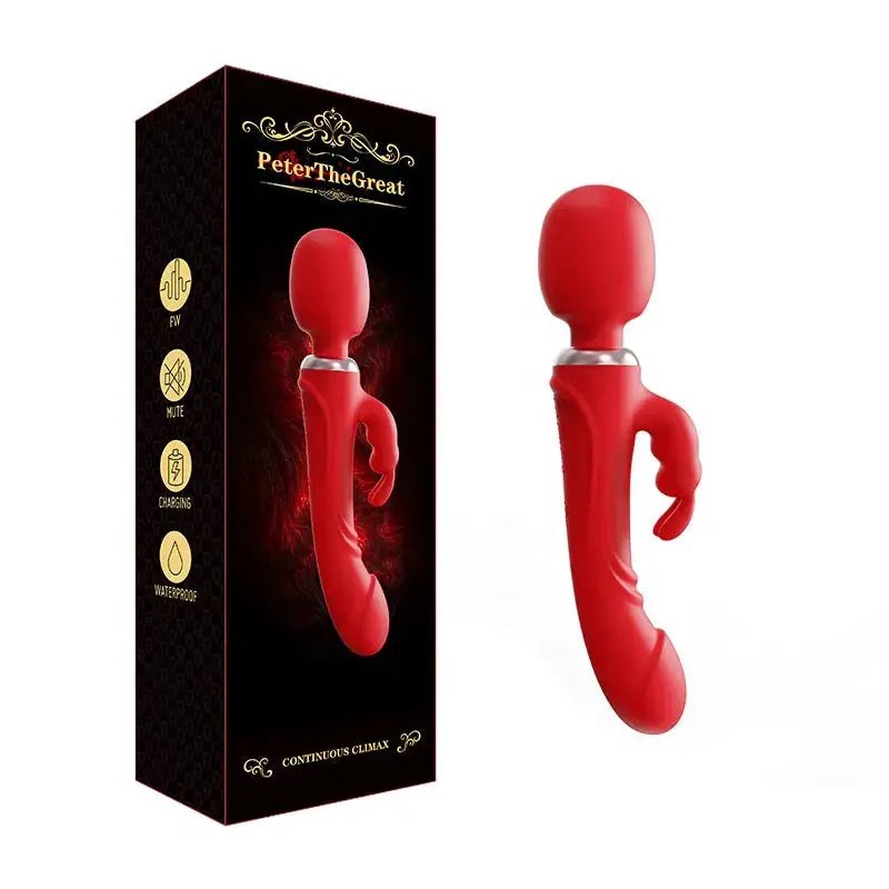 Hitachi Peter Estimulación Triple Con Orejas Rabbit by SEXSHOPLAMORE