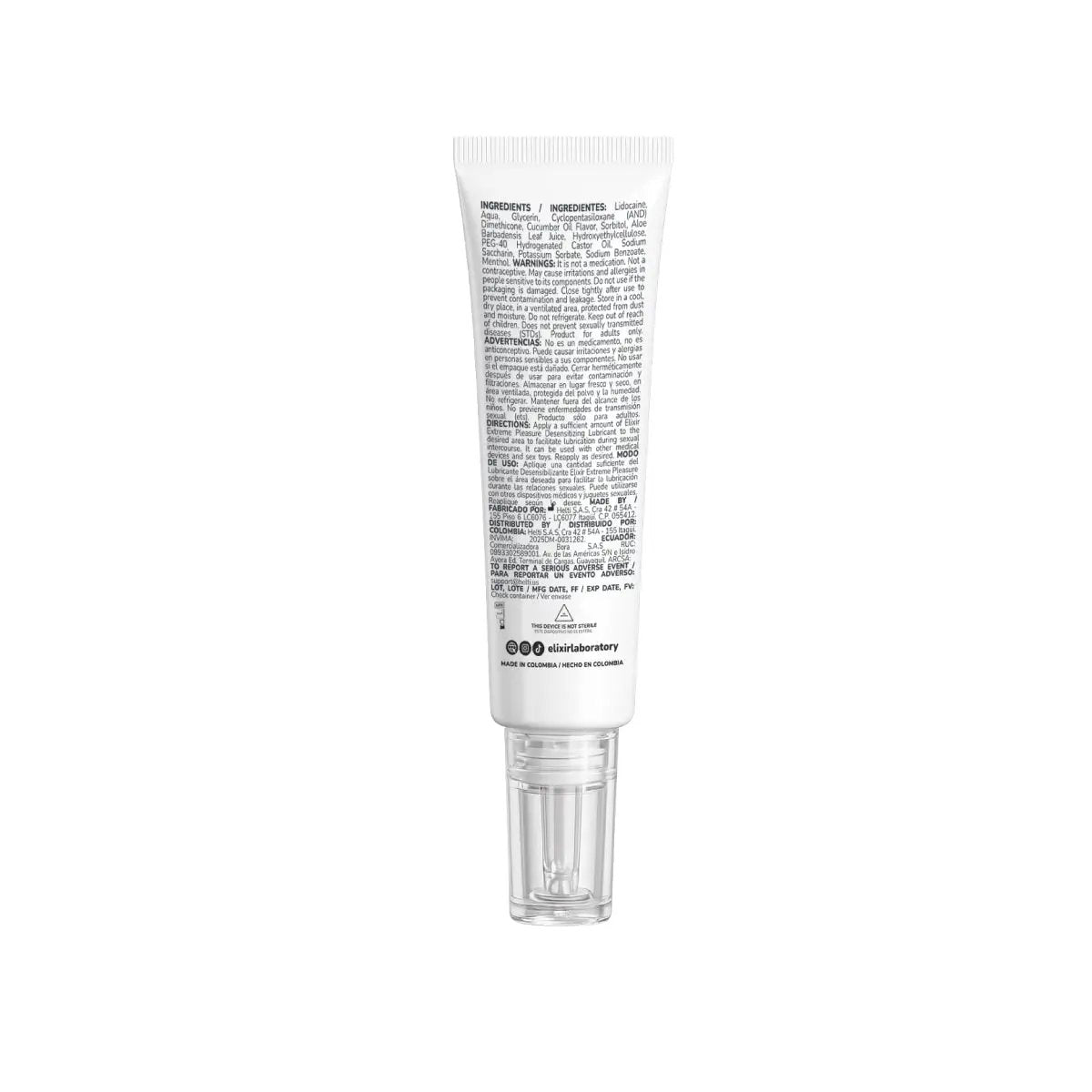 Anesty Anal 30ml Lubricante íntimo Desensibilizante Anestésico Piel Sensible by SEXSHOPLAMORE
