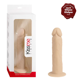 Silicona Suave Realista Con Ventosa Caramelo Talla M by KISSME LOVE