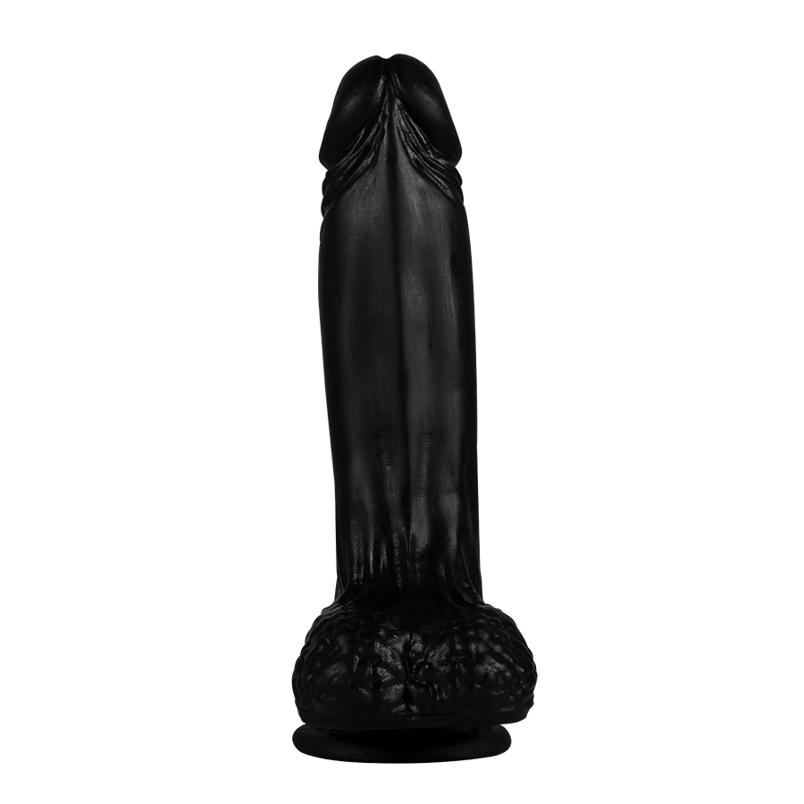 Rafael Dispositivo Sexual Realista Silicona Negro Sumergible Firme by ELFO
