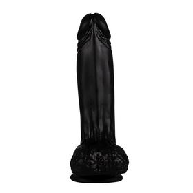 Rafael Dispositivo Sexual Realista Silicona Negro Sumergible Firme by ELFO