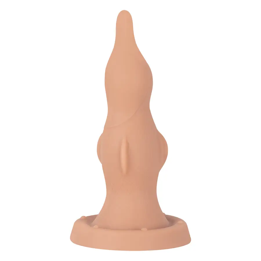 Pixie Silicona Médica 14 Cm Con 3 Nodos De Estimulación Y Base Ventosa by BESEXY