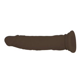 Angelo Silicona Flexible Con Ventosa Base Café 21 cm by KISSME LOVE