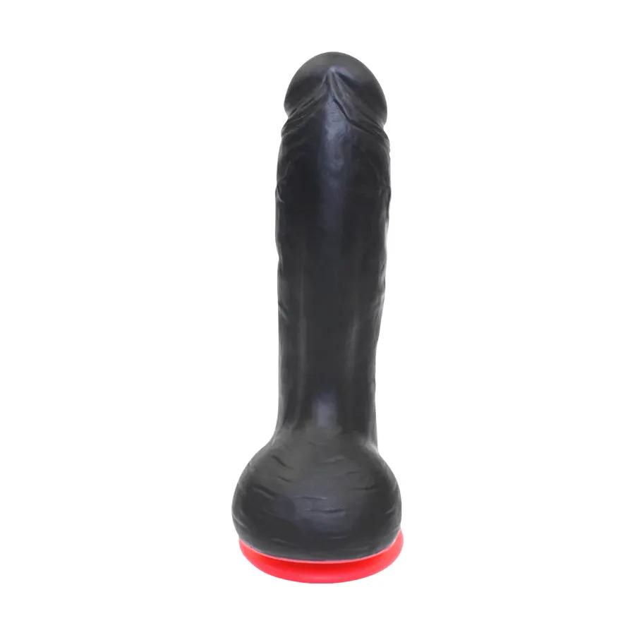 Simon Candy Silicona Realista Con Base Ventosa Color Negro by BESEXY