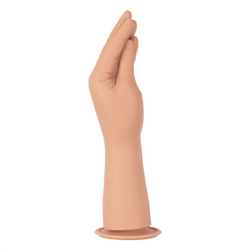 Forma Mano Silicona Médica Base Ventosa 28 Cm Color Carne by BESEXY
