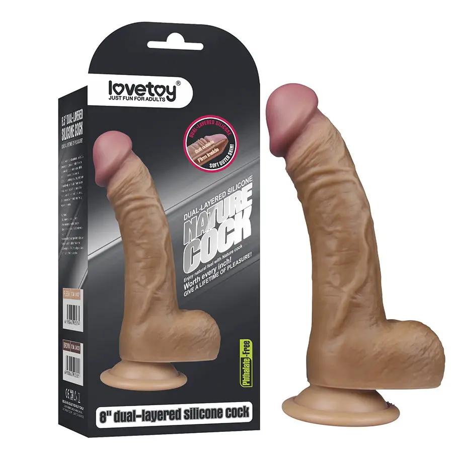 Dispositivo Íntimo Textura Venosa De Silicona Con Base De Succión by LOVETOY
