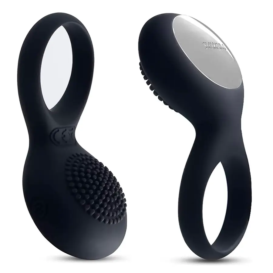 Svakom Anillo De Silicona Elástico Para Soporte Firme Tyler Negro by SVAKOM