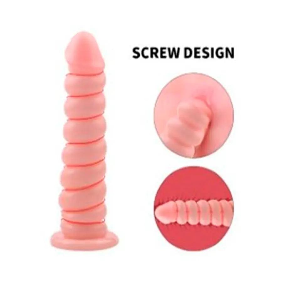 Accesorio En PVC Espiral Textura Suave Largo 18,5 Cm by SHANDE