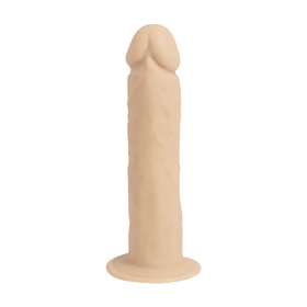 Silicona Suave Realista Con Ventosa Caramelo Talla M by KISSME LOVE