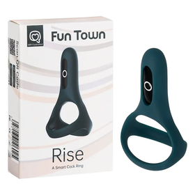 Anillo De Estimulación Rise De Silicona Con App Y Modos by FUNTOWN
