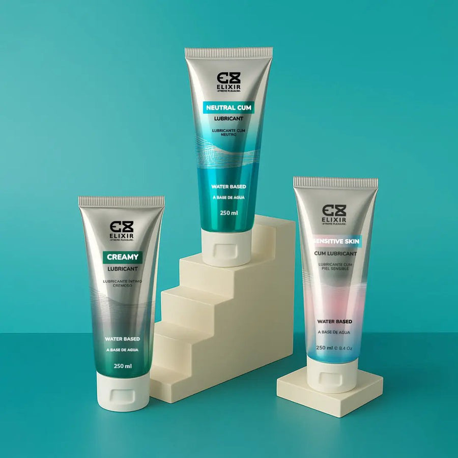 Elixir Kit Lubricantes Cremosos 3x250 ml Experiencia Realista by Elixir